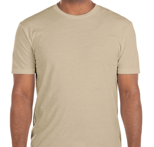 Next Level 60/40 T-shirt - Color: Cream