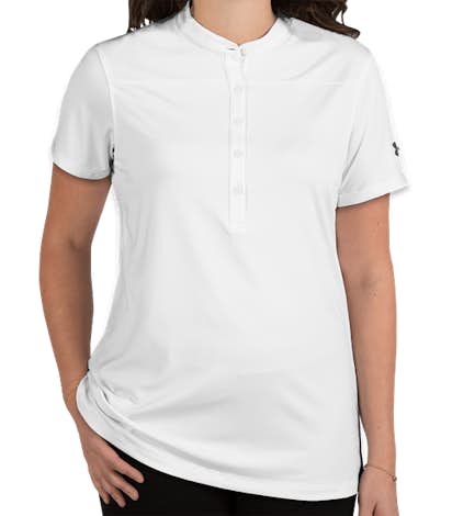 Under Armour Women's Performance Henley 2.0 - White