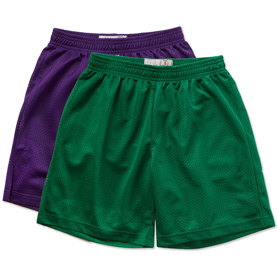 youth mesh shorts