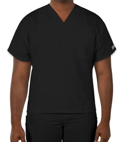 Cherokee Workwear Originals V-Neck Scrub Top - Black