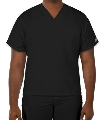 Cherokee Workwear Originals V-Neck Scrub Top - Black