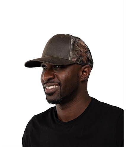 Port Authority Pigment Dyed Camo Trucker Hat - Other View: 1