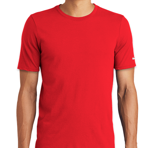 Nike Dri-FIT Performance Blend Shirt - Color: Gym Red