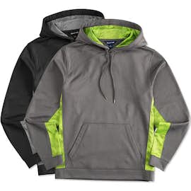 Sport-Tek CamoHex Colorblock Performance Pullover Hoodie