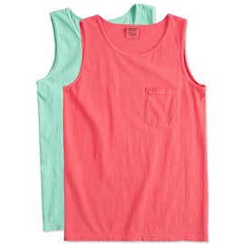 Comfort Colors 100% Cotton Pocket Tank