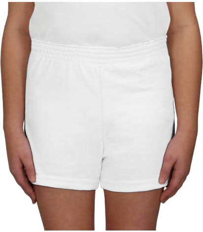 Soffe Youth Cheer Shorts - White