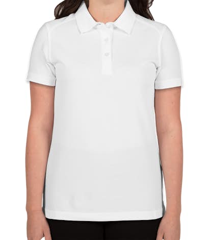 Cutter & Buck Women's Advantage Charged Cotton Polo - White