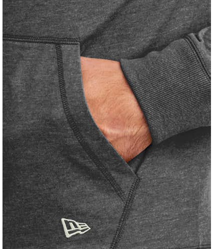 New Era Sueded Full Zip T-shirt Hoodie - Other View: 5