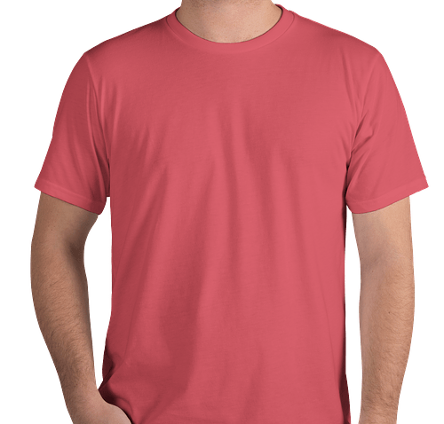 Royal Apparel Organic USA T-shirt - Color: Coral