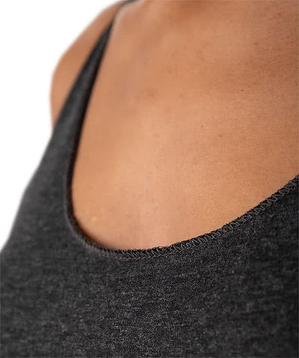 Next Level Women's Tri-Blend Racerback Tank - 50% Polyester/25% Cotton/25% Rayon, Soft & Lightweight - View #12