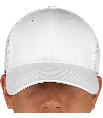Canada - New Era 39THIRTY Stretch Fit Mesh Hat - White
