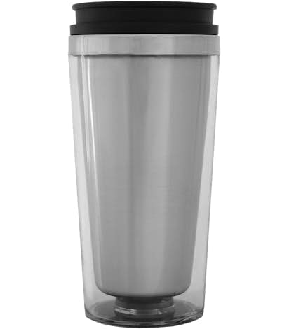 16 oz. Steel City Insulated Travel Mug - Clear