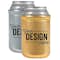 Metallic Neoprene Can Cooler