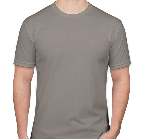 Next Level Jersey T-shirt - Color: Warm Grey