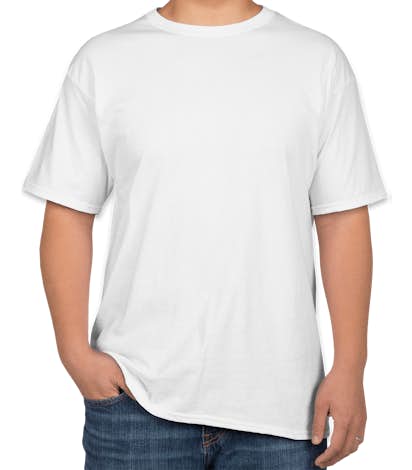 Hanes 100% Cotton T-shirt - White