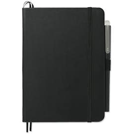 Bulleting Hard Cover Bound Notebook with Pen