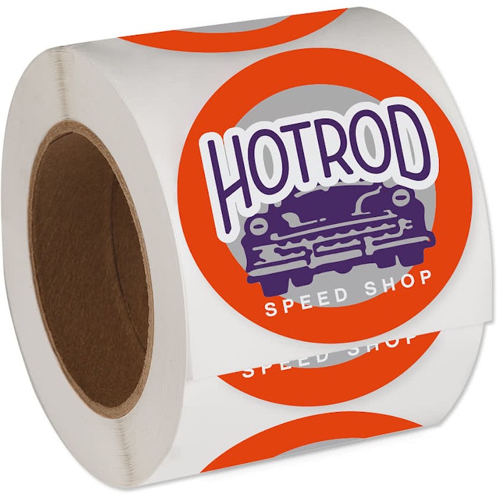 Custom Full Color 3.5 in. Circle Roll Labels (500 per roll) - Design Sticker Rolls Online at ...