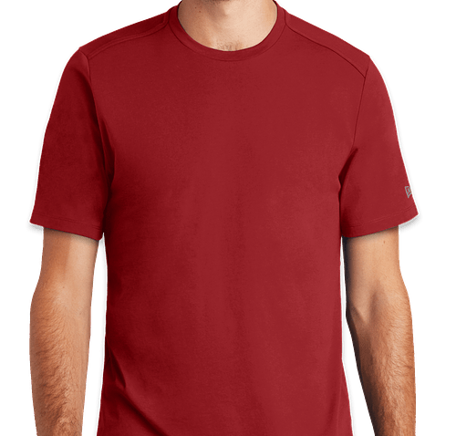New Era Heritage Blend T-shirt - Color: Crimson