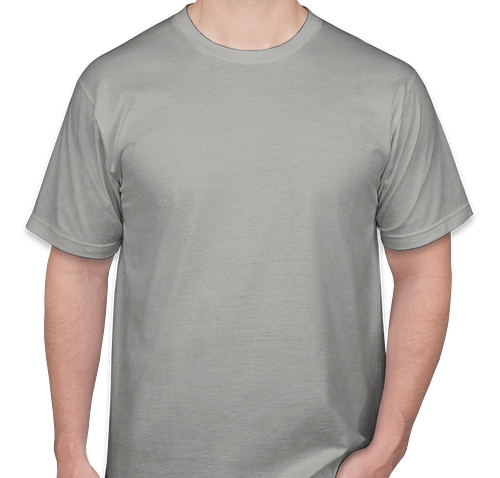 Anvil Jersey T-shirt - Color: Storm Grey