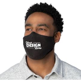 Customized Super Comfort Cotton Face Mask - Black