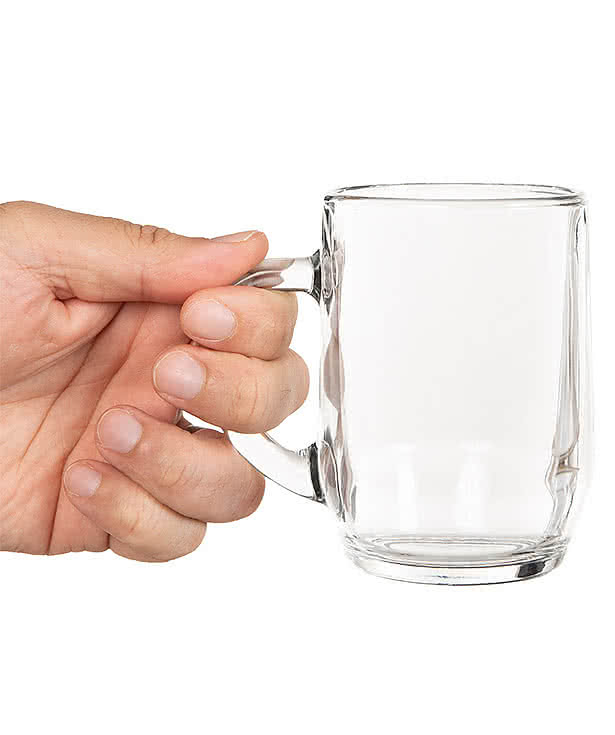 Custom 10 oz. Haworth Glass Coffee Mug Design Mugs Online at