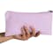 Large Colored Canvas Pouch with Colored Zipper - Other View: 1