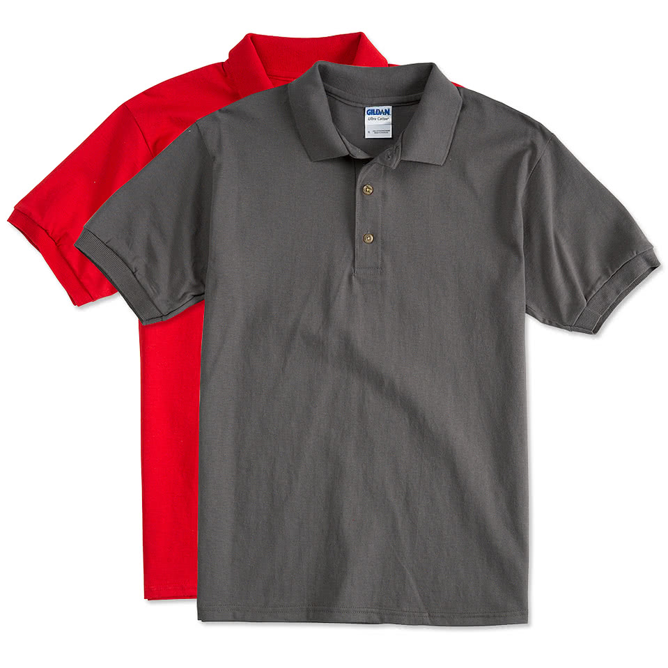 gildan polo shirts