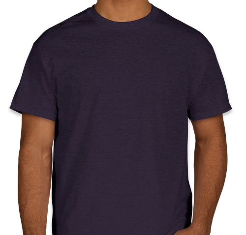 Gildan 100% Cotton T-shirt - Color: Blackberry