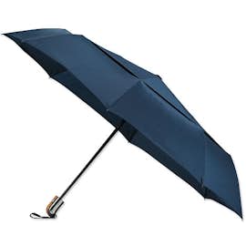 46" Chairman Auto Open/Close Vented Folding Umbrella