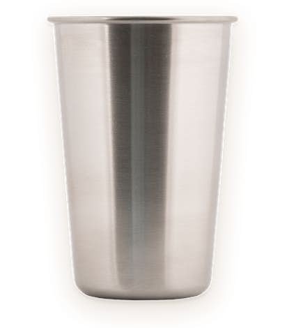 16 oz. Stainless Steel Pint Cup - Silver