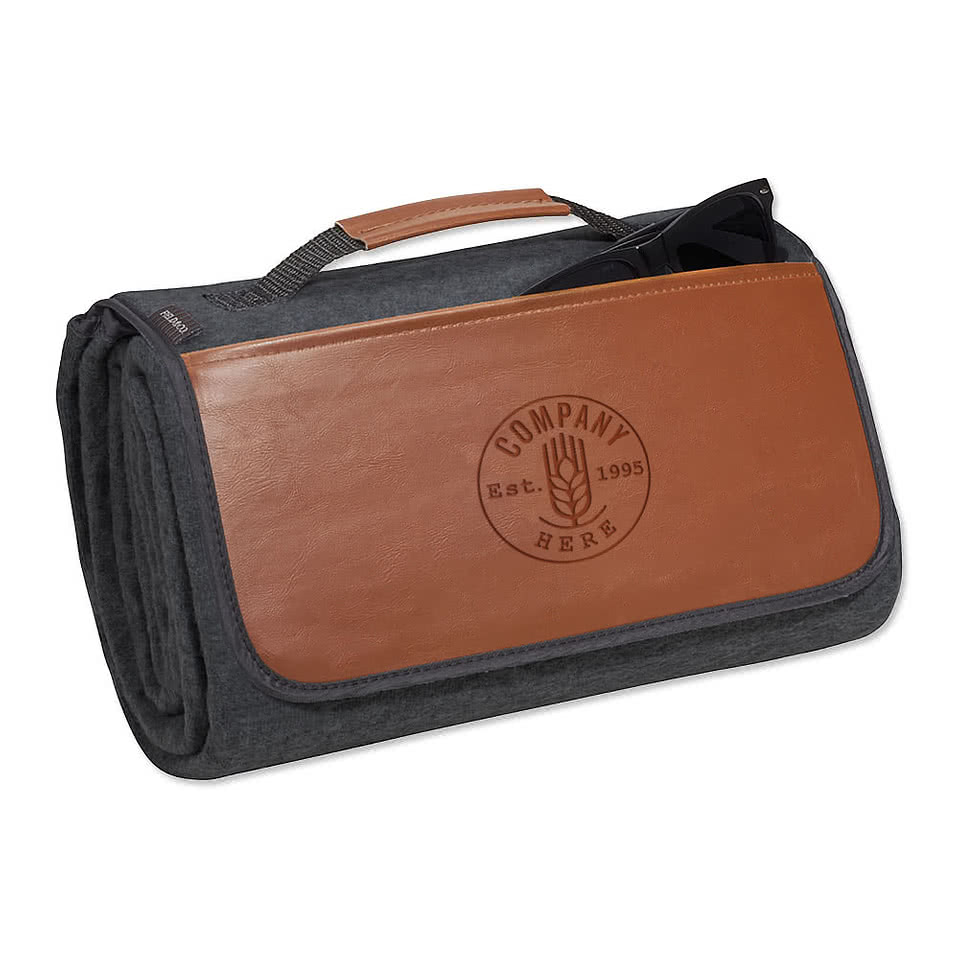 Custom Field & Co. Debossed Campster Picnic Blanket Design Blankets