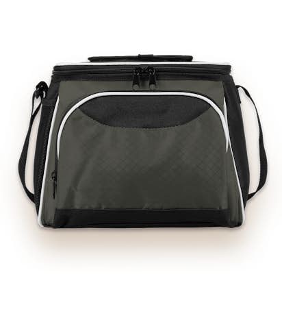 KOOZIE ® Contrast Easy-Open 12 Can Cooler - Charcoal