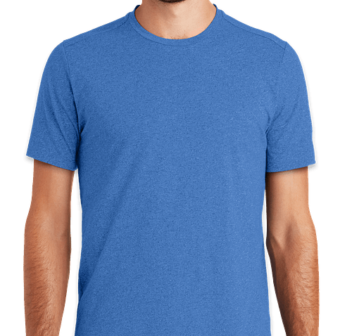 New Era Heritage Blend T-shirt - Color: Royal Heather