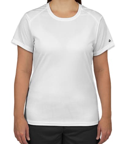 Badger B-Dry Women's Performance Shirt - White