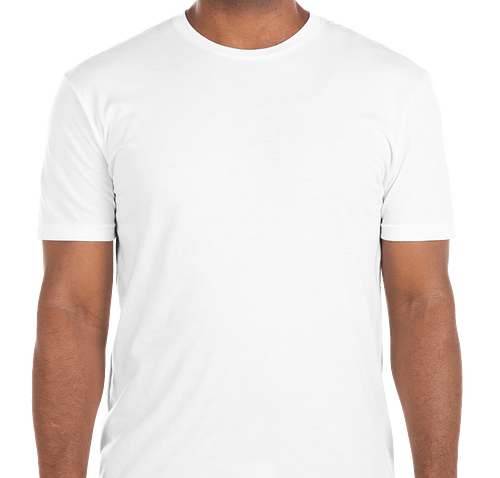 Next Level 60/40 T-shirt - Color: White