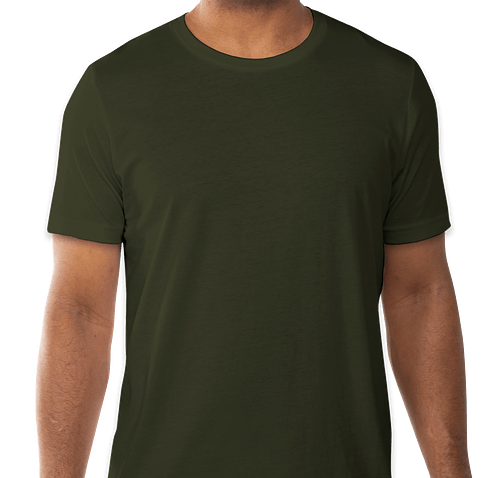 Bella + Canvas Jersey T-shirt - Color: Dark Olive