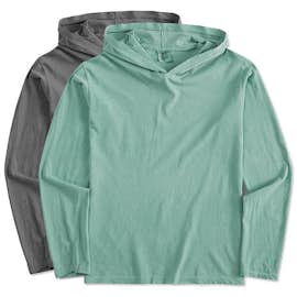 Comfort Colors Hooded Long Sleeve T-shirt