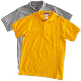 Jerzees Youth Spotshield 50/50 Jersey Polo