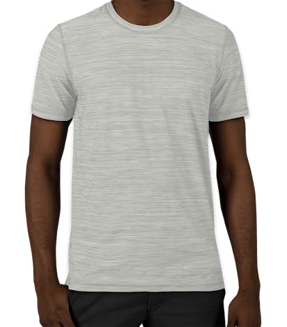 Adidas Tech Heathered Performance Shirt - Mid Grey Heather