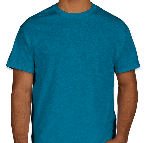 Gildan 100% Cotton T-shirt - Color: Antique Sapphire