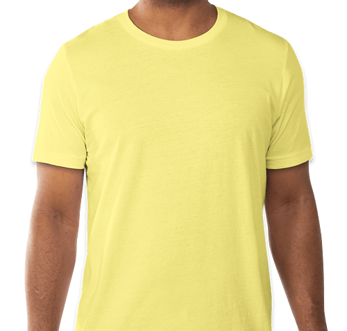 Bella + Canvas Jersey T-shirt - Color: Yellow