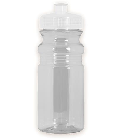 20 oz. Translucent Bike Water Bottle - Transparent Clear