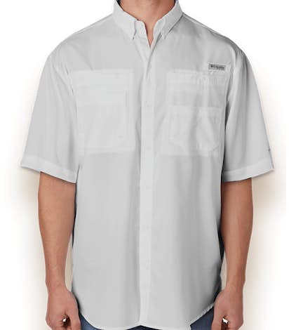 Columbia Tamiami Short Sleeve Shirt - Cool Gray