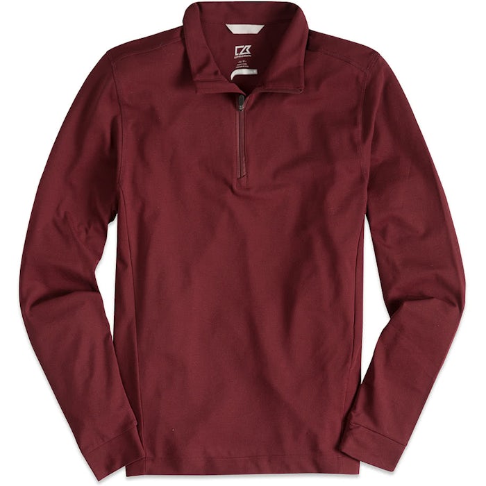 Cutter & Buck Advantage Charged Cotton Quarter Zip Pullover