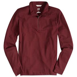 Cutter & Buck Advantage Charged Cotton Quarter Zip Pullover