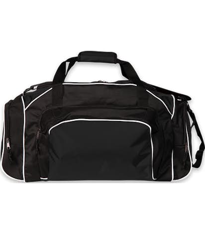 Holloway Tournament Duffel Bag - Black / Black / White