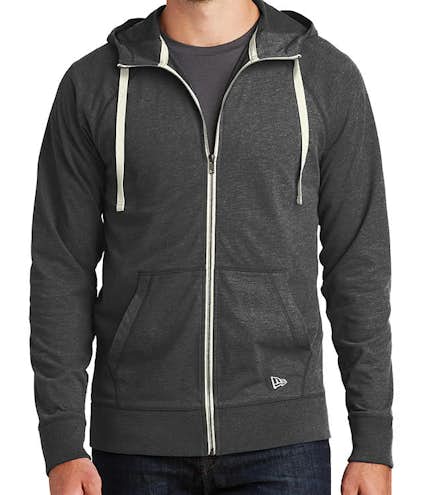 New Era Sueded Full Zip T-shirt Hoodie - Other View: 1
