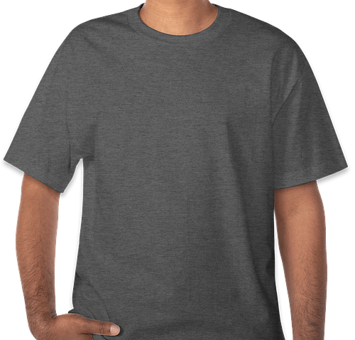 Hanes Beefy-T - Color: Charcoal Heather