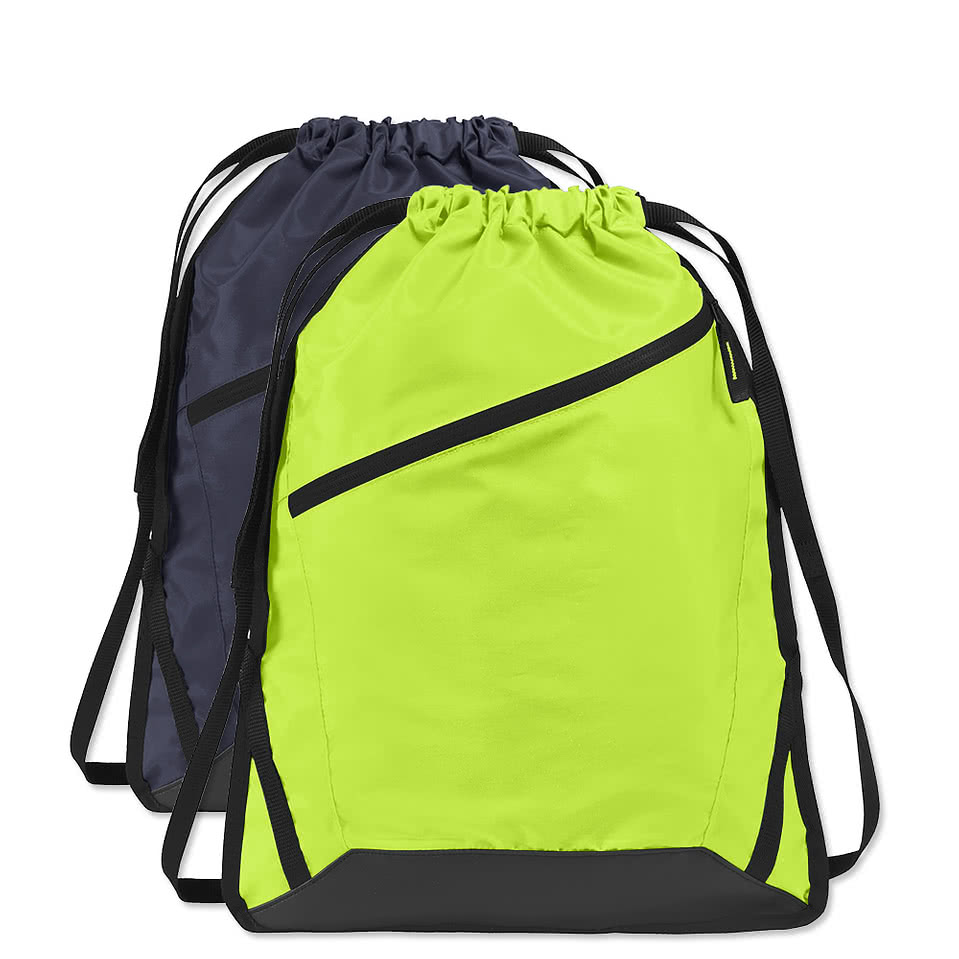 port authority drawstring bag