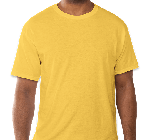 Jerzees 50/50 T-shirt - Color: Island Yellow